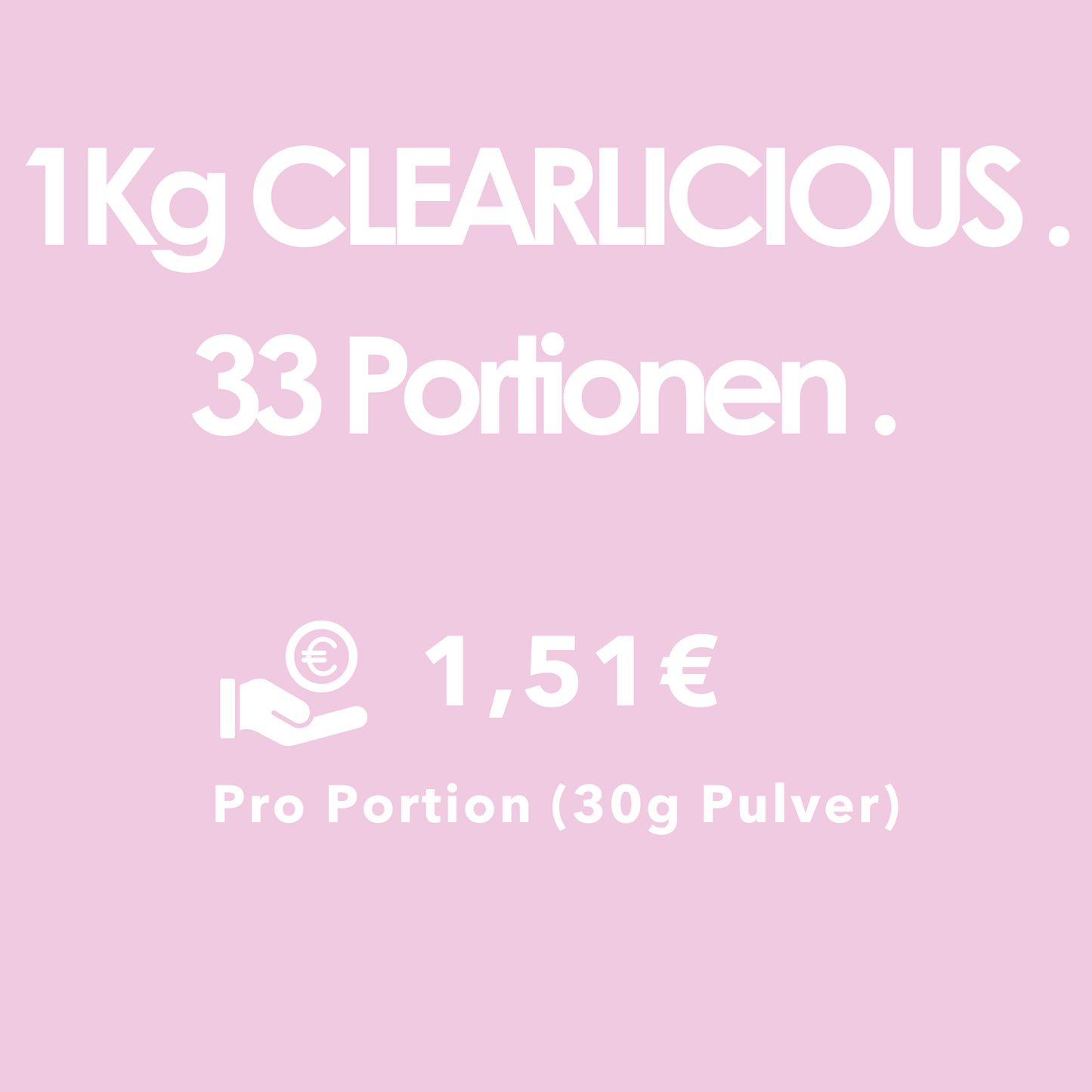 Clearlicious 1Kg
